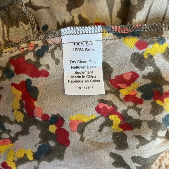 Anthropologie Silk Blouse - Picture 4 of 7